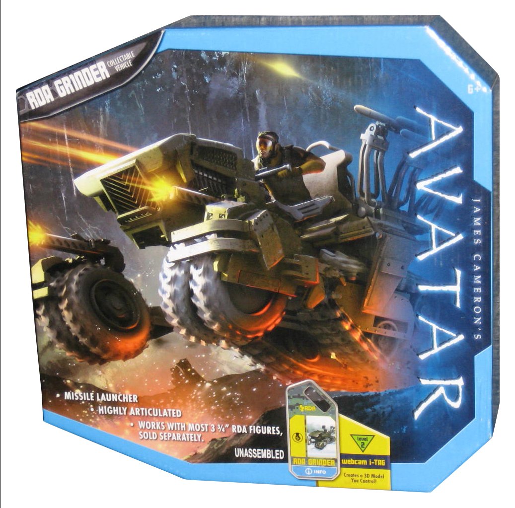 James Cameron's Avatar RDA Grinder (2009) Mattel Toy Vehicle