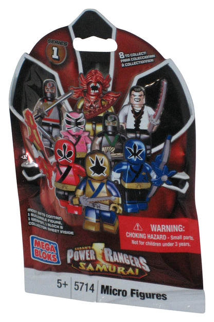Power Rangers Samurai (2011) Mega Bloks Miro Mini Figure Blind Pack - (1 Random)