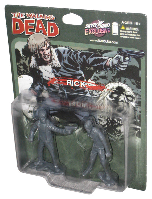 The Walking Dead TV Series Rick Skybound Exclusive Grey Figure Set