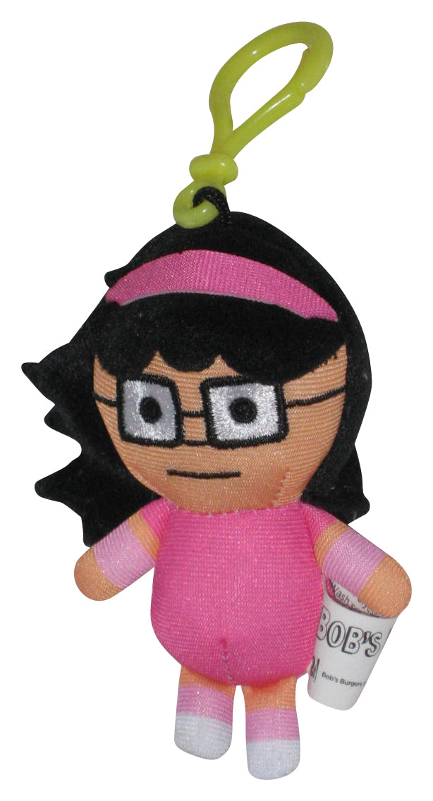 Bob's Burgers Buttloose Tina Bullsitoy 4-Inch Dangler Clip-On Plush Keychain