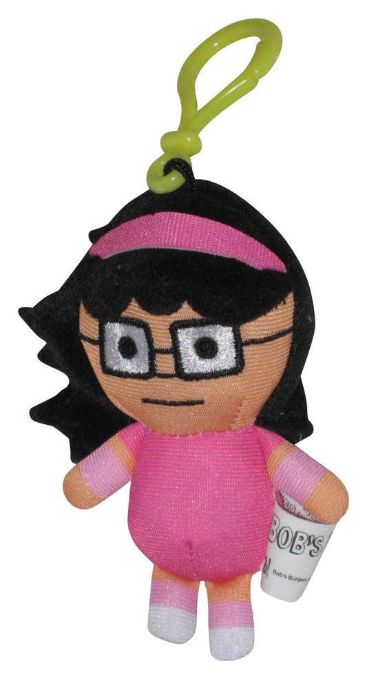 Bob's Burgers Buttloose Tina Bullsitoy 4-Inch Dangler Clip-On Plush Keychain