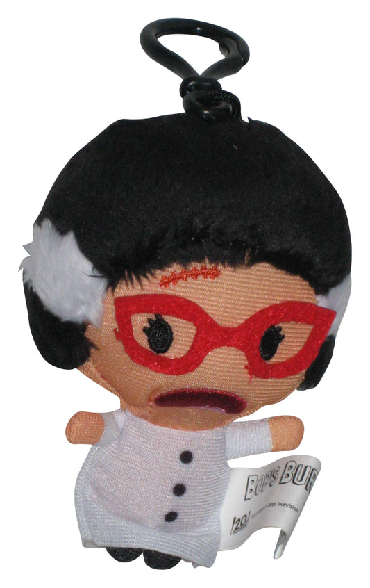 Bob's Burgers Doctor Boberstein Bullsitoy 4-Inch Dangler Clip-On Plush Keychain