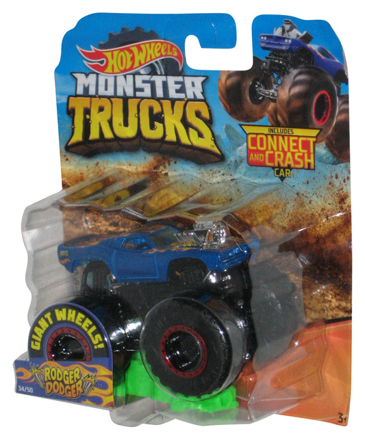 Hot Wheels Fast Foodie 5/6 Monster Trucks (2021) Nitro Nuggets Toy Truck 65/75 - (Card Wear)
