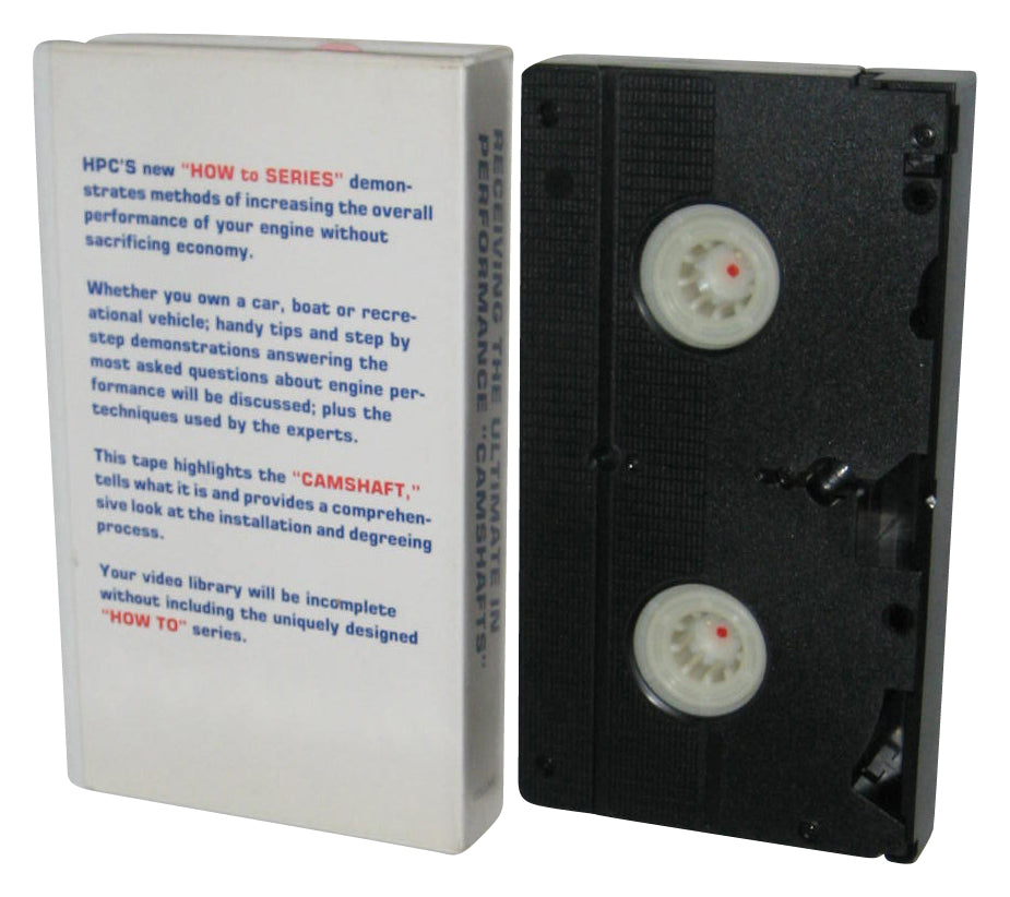 High Performance Consultants Camshafts VHS Tape - (George Striegel)