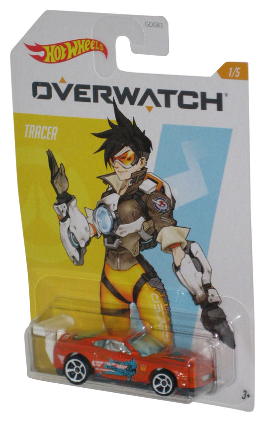 Hot Wheels Overwatch (2019) Power Pro Tracer Orange Toy Car 1/5