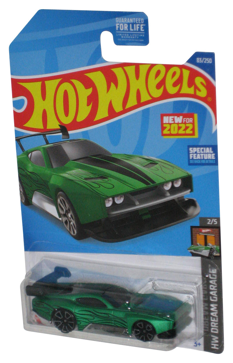 Hot Wheels Count Muscula HW Dream Garage 2/5 (2022) Green Toy Car 83/250