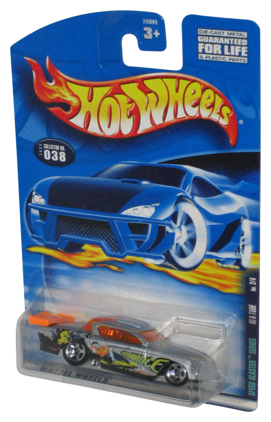 Hot Wheels Speed Blaster Series (2000) At-A-Tude 2/4 Silver Toy Car 038