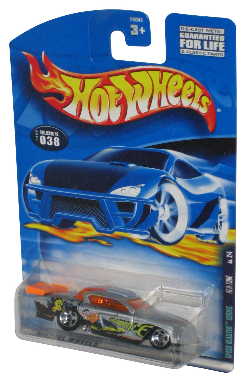 Hot Wheels Speed Blaster Series (2000) At-A-Tude 2/4 Silver Toy Car 038