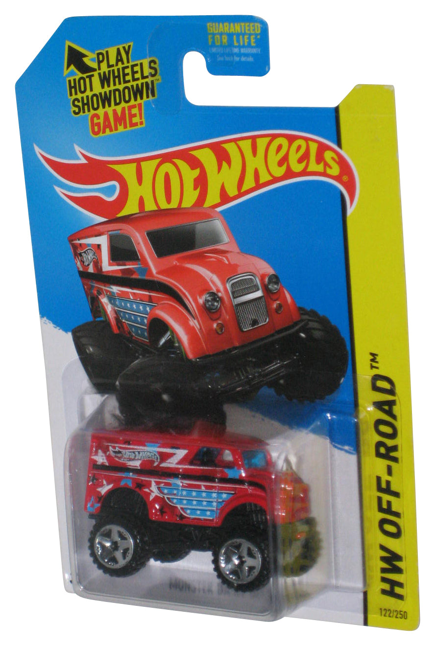 Hot Wheels HW Off-Road (2013) Monster Dairy Delivery Red Toy Car 122/250