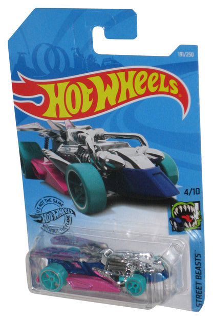 Hot Wheels Street Beasts 4/10 (2018) Draggin' Tail Pink Toy Car 191/250
