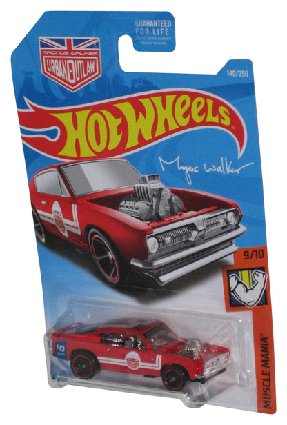 Hot Wheels Muscle Mania 9/10 (2017) King Kuda Red Toy Car 140/250