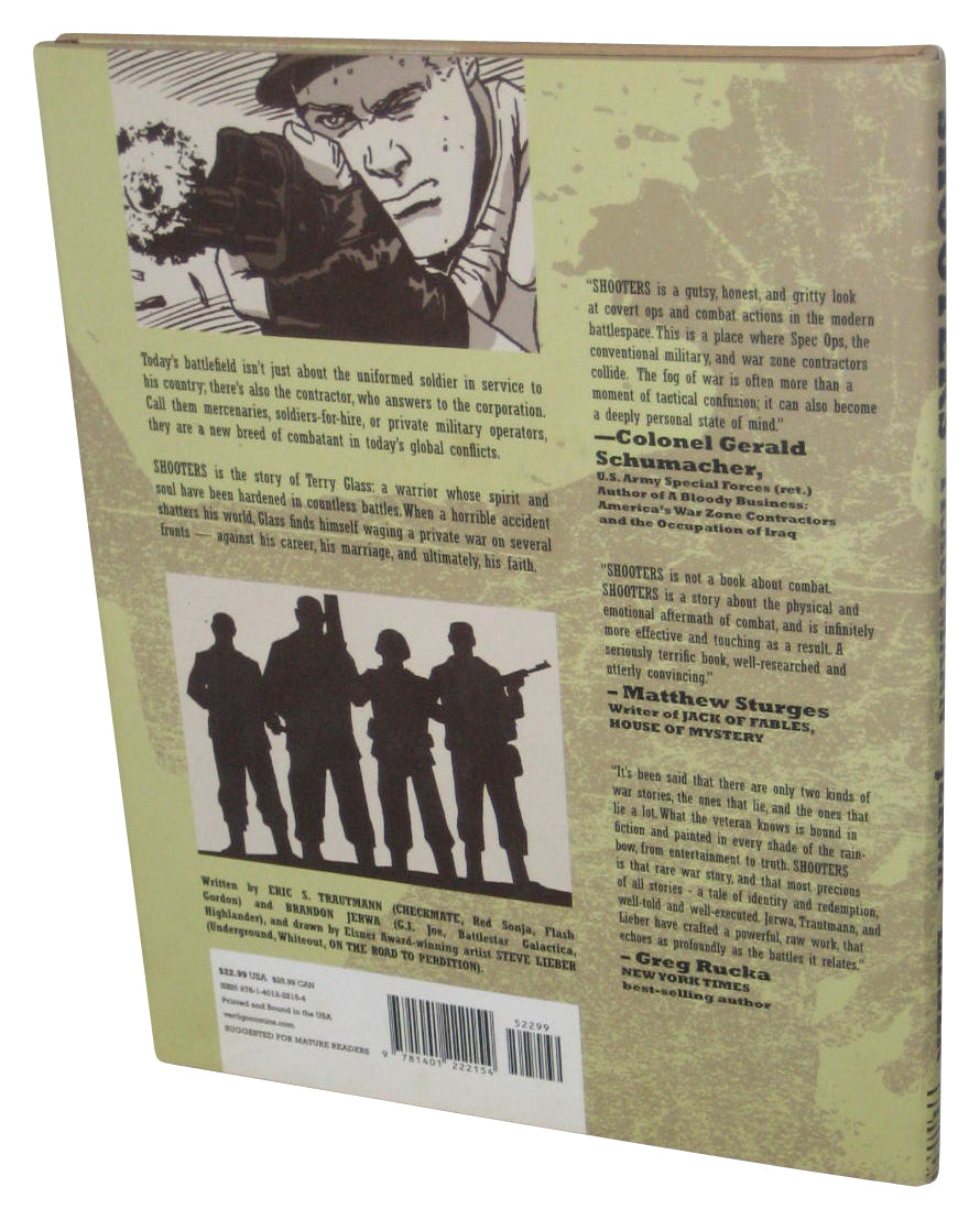 Shooters (2012) Vertigo Hardcover Book