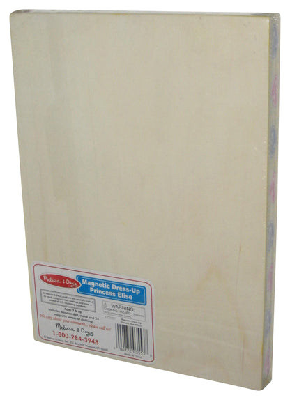 Melissa and Doug Magnetic Pretend Play Princess Elise Wooden Figure w/ Clothing Pieces