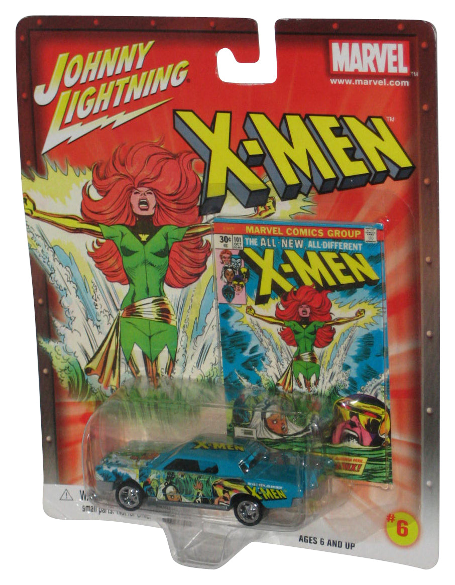Marvel X-Men #101 Johnny Lightning (2002) Phoenix Custom Continental Die Cast Toy Car #6