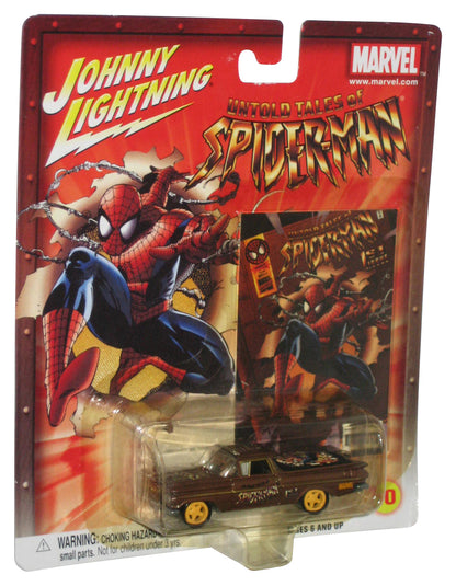 Marvel Johnny Lightning Untiold Tales of Spider-Man Brown Die-Cast Toy Car #10