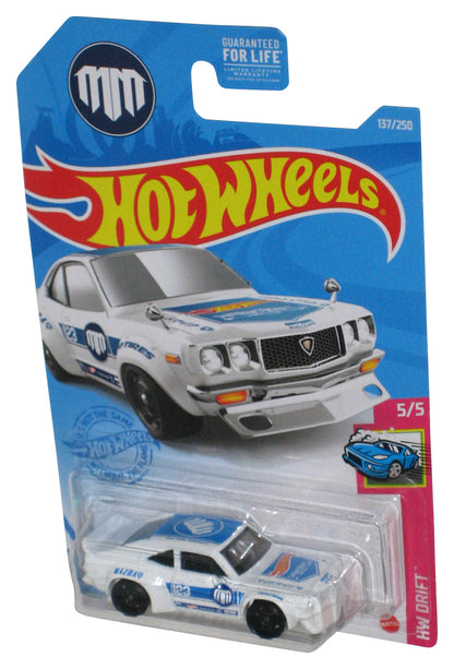 Hot Wheels Mazda RX-3 HW Drift 5/5 (2020) White Toy Car 137/250