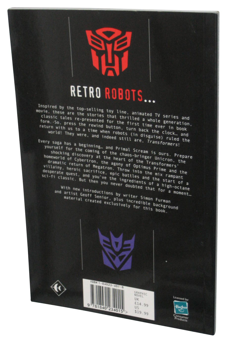 Transformers Vol. 11 Primal Scream (2002) Paperback Book