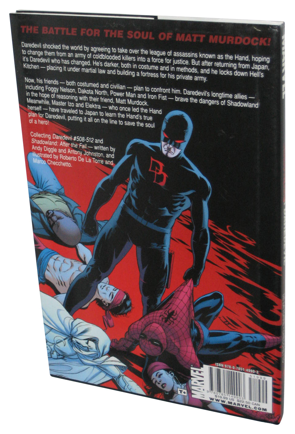 Marvel Daredevil Shadowland (2011) Hardcover Book