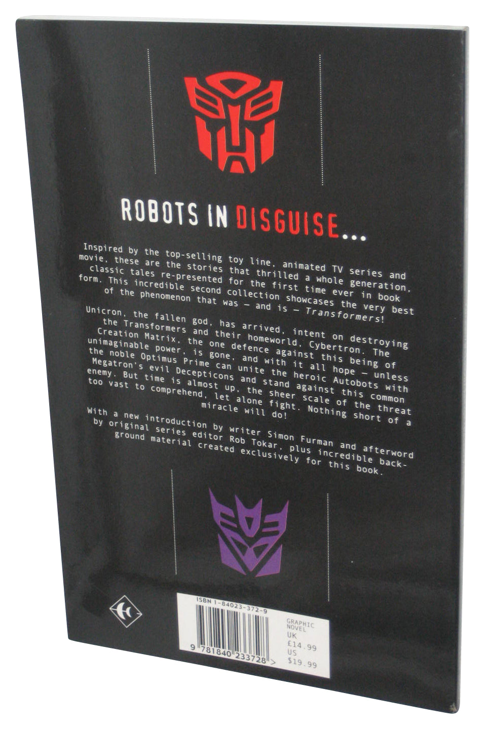 Transformers Vol. 14 End of The Road (2002) Paperback Book - (Furman / Wildman)