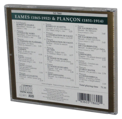 Recordings From 1904-1911 by Eames Plancon Audio Music CD