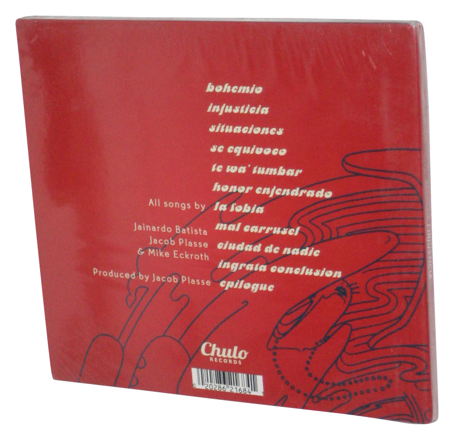 Peliroja Injusticia Audio Music CD