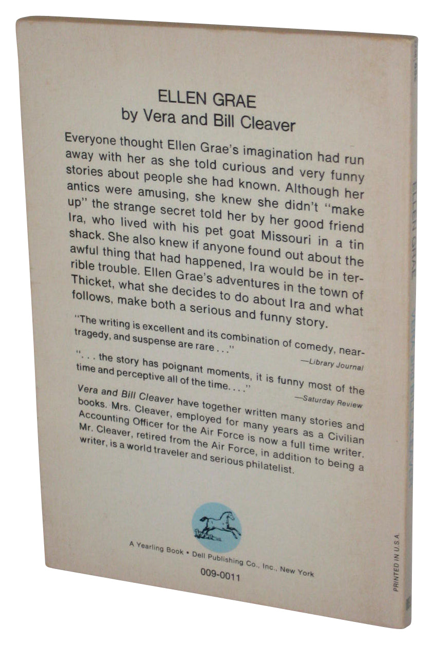 Ellen Grae Vera and Bill Cleaver (1971) Paperback Book - (A Tale of Comedy & Suspense)