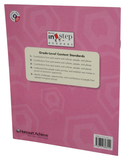 Rigby Instep Readers Level F Coming to Ellis Island Social Studies Paperback Book