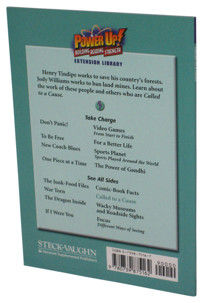 Power Up Steck-Vaughn Called To A Cause (2003) Stop Forest Crime Paperback Book - (Ann Weil)