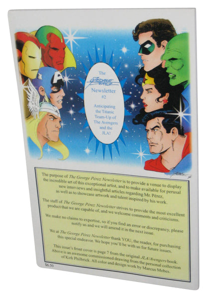 The George Perez Newsletter #2 Fall '01 Paperback Book
