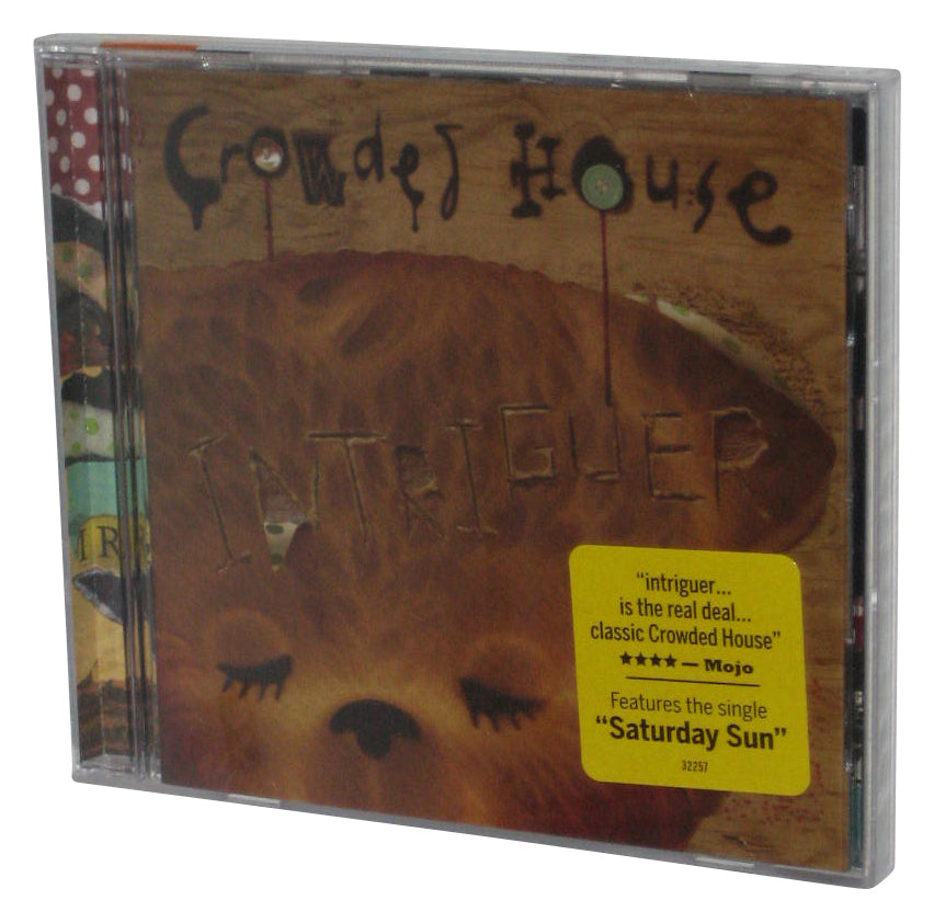 Intriguer Crowded House Audio Music CD - (Back Jewel Case Drill Hole)