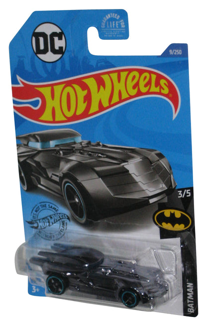 DC Comics Hot Wheels Batman Grey Batmobile 3/5 (2017) Mattel Toy Car 9/250