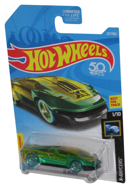 Hot Wheels El Viento X-Raycers 1/10 (2017) Green Toy Car 227/365