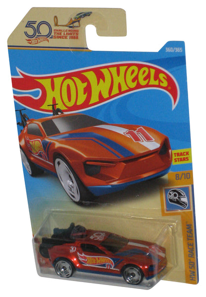 Hot Wheels 50th Rise 'N Climb HW 50th Race Team 8/10 Orange Toy Car 360/365