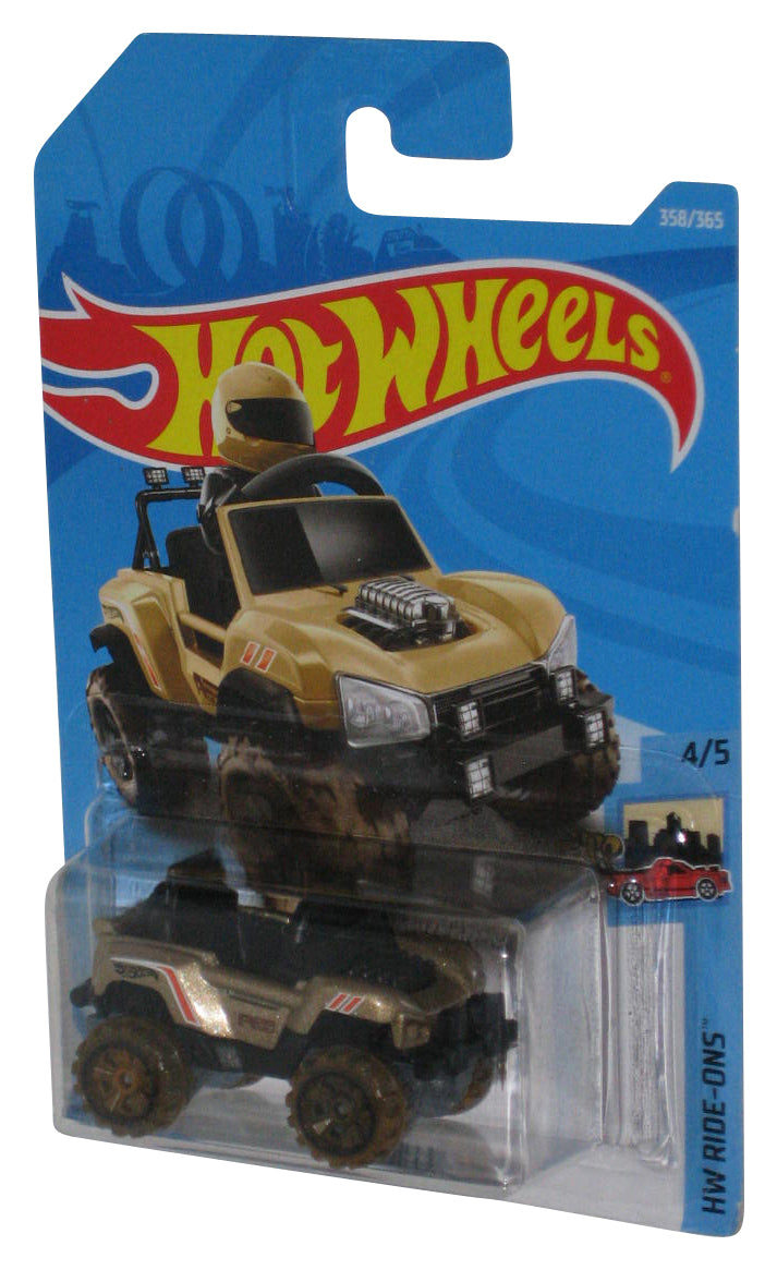 Hot Wheels Bogzilla (2017) HW Ride-Ons 4/5 Gold Toy Car 358/365