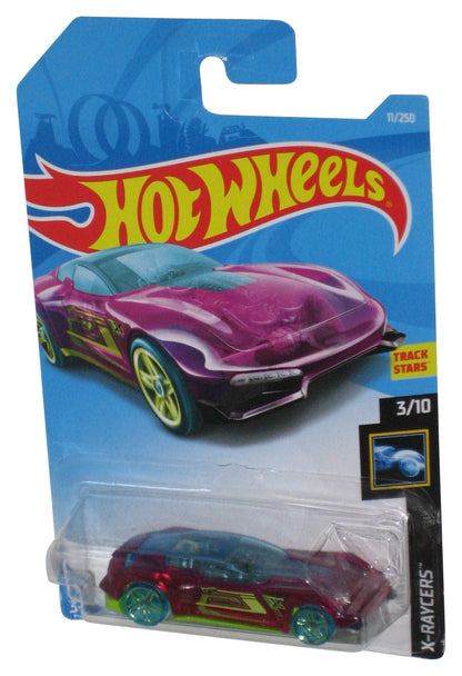 Hot Wheels X-Raycers 3/10 (2017) Purple Gazella GT Toy Car 11/250