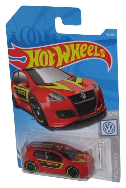 Hot Wheels Volkswagen Golf GTI 5/10 (2017) Red Toy Car 19/250
