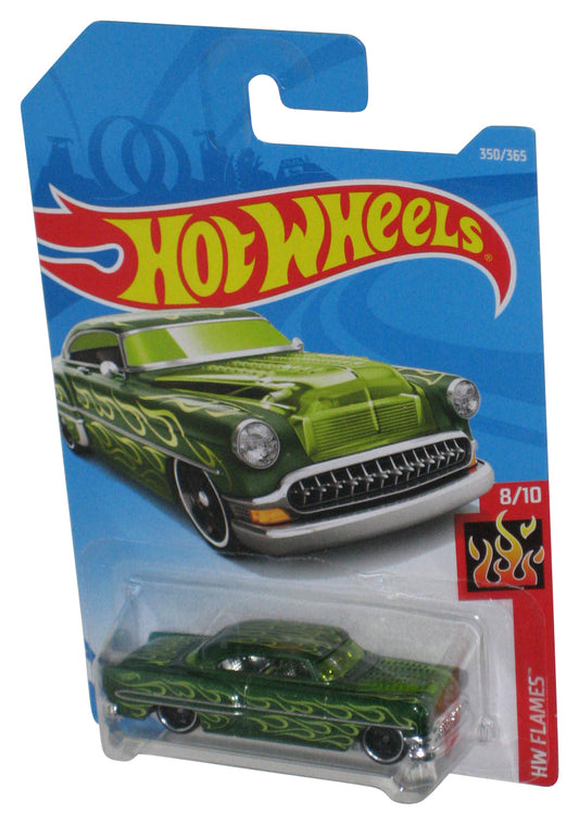 Hot Wheels HW Flames 8/10 (2017) Green Custom '53 Chevy Toy Car 350/365