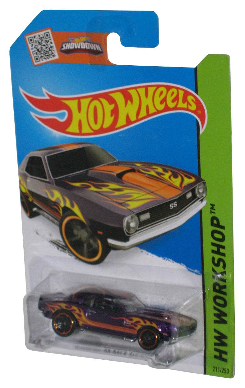 Hot Wheels Showdown HW Workshop (2013) Purple '68 Copo Camaro Toy Car 211/250