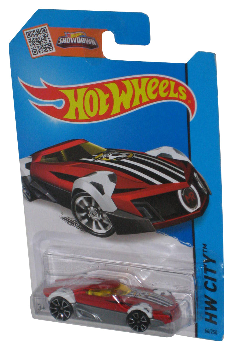 Hot Wheels Showdown HW City (2013) MR11 Red Toy Car 66/250