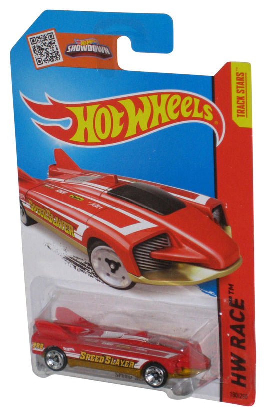 Hot Wheels Showdown HW Race (2013) Speed Slayer Red Toy Car 180/250