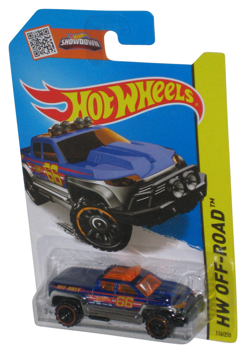 Hot Wheels Showdown HW Off-Road (2013) Dark Blue Off-Duty Toy Car 116/250