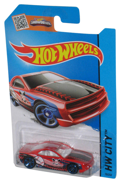 Hot Wheels Showdown HW City (2013) Red Muscle Tone Toy Car 70/250