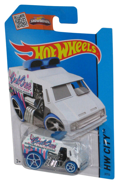 Hot Wheels Showdown HW City (2013) White Cool-One Toy Car 3/250