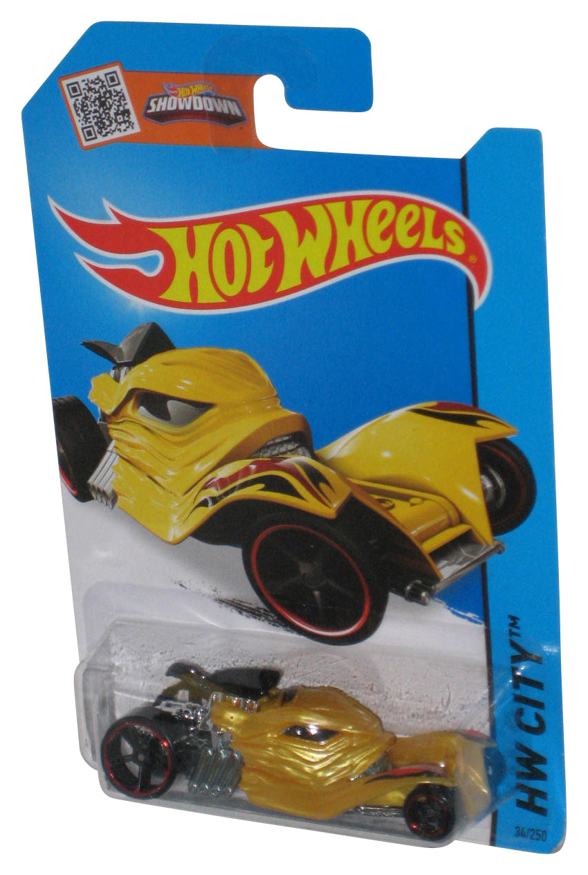 Hot Wheels Showdown HW City (2013) Gold Tomb Up Toy Car 34/250
