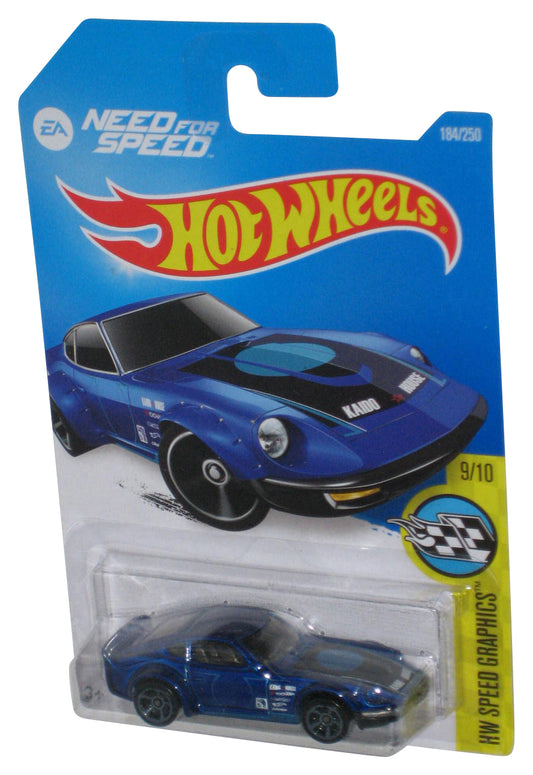 Hot Wheels Need For Speed HW Speed Graphics 9/10 Nissan Fairlady Z (2015) Blue Toy Car 184/250