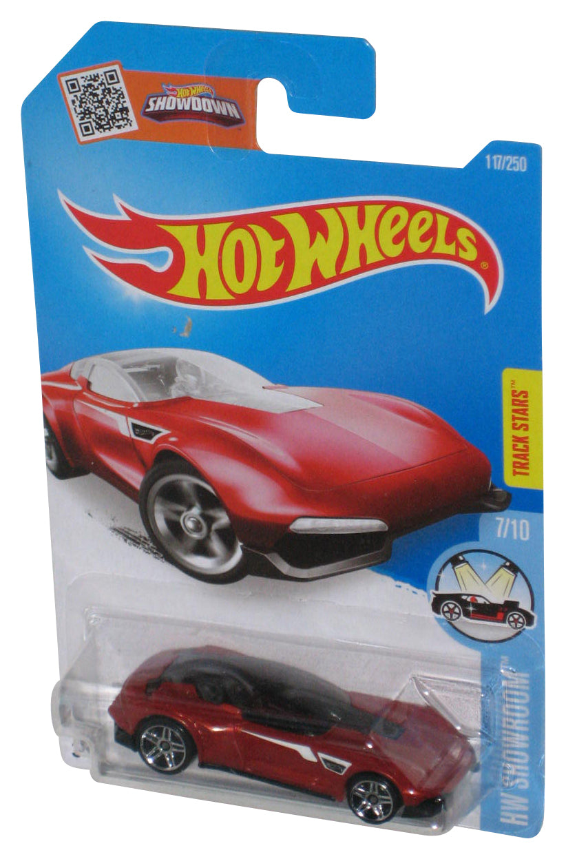 Hot Wheels HW Showroom 7/10 (2015) Red Gazella GT Toy Car 117/250