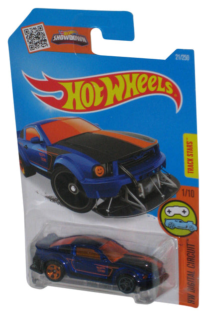 Hot Wheels Showdown HW Digital Circuit 1/10 (2015) Blue 2005 Ford Mustang Toy Car 21/250