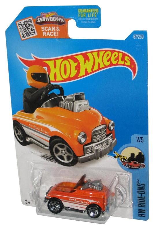Hot Wheels Showdown HW Ride-Ons 2/5 (2015) Orange Pedal Driver Toy Car 67/250