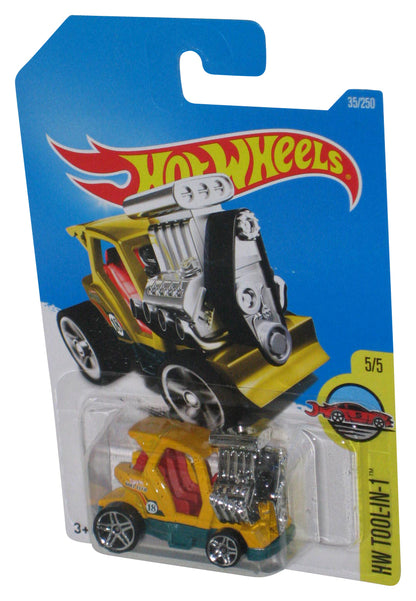 Hot Wheels HW Tool-In-1 5/5 (2015) Yellow Tee'd Off 2 Toy Car 35/250