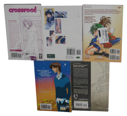 Anime Manga Paperback Book Lot - (5 Books) - Megatokyo, Now, Unearthly, Comic Party & More